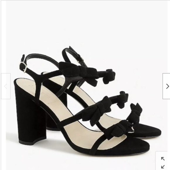 J Crew Stella Bow Heels Womens sandals Bow sandals Bow heels